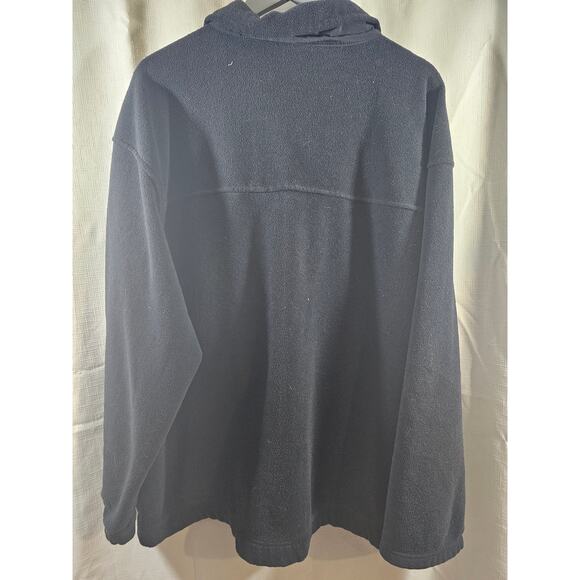 Ozark Trail Full-Zip Long-Sleeve Black Fleece Jacket Men's XXL - Picture 2 of 5